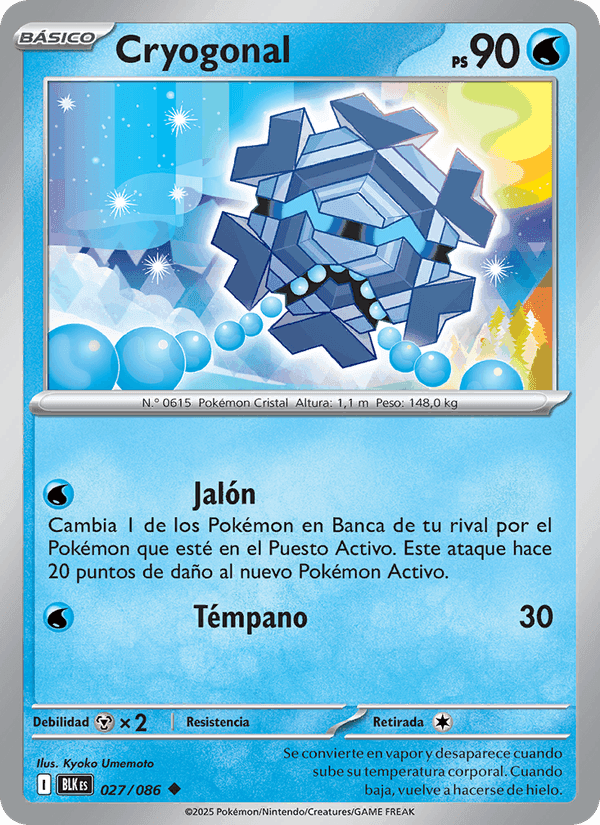 Cryogonal, carta 027 de Fulgor Negro