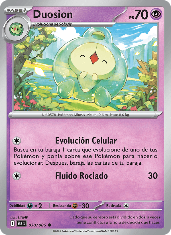 Duosion, card 038 from Fulgor Negro
