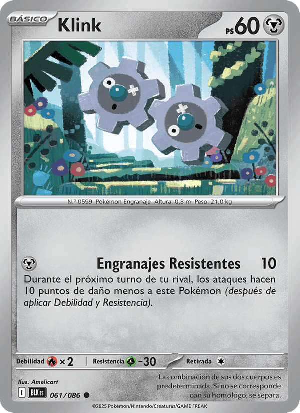 Klink, carte 061 de Fulgor Negro