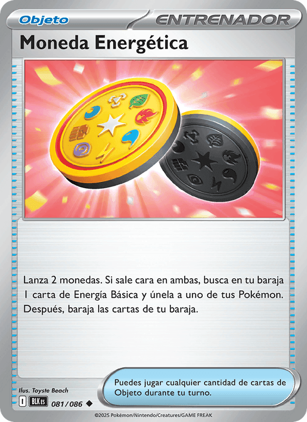 Moneda Energética, carta 081 de Fulgor Negro