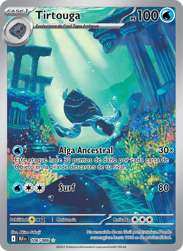 Tirtouga, card 106 from Fulgor Negro