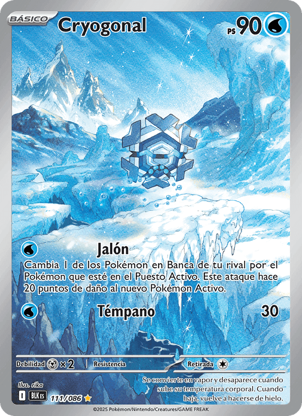 Cryogonal, carte 111 de Fulgor Negro