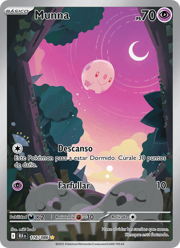 Munna, carta 116 di Fulgor Negro
