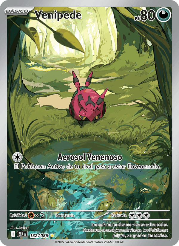 Venipede, carta 132 de Fulgor Negro