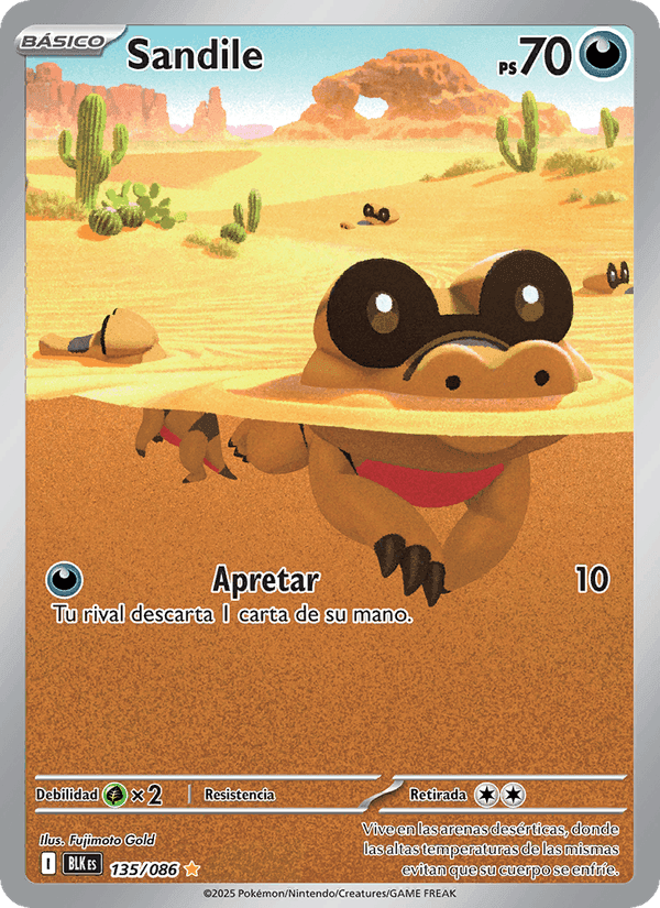 Sandile, carte 135 de Fulgor Negro