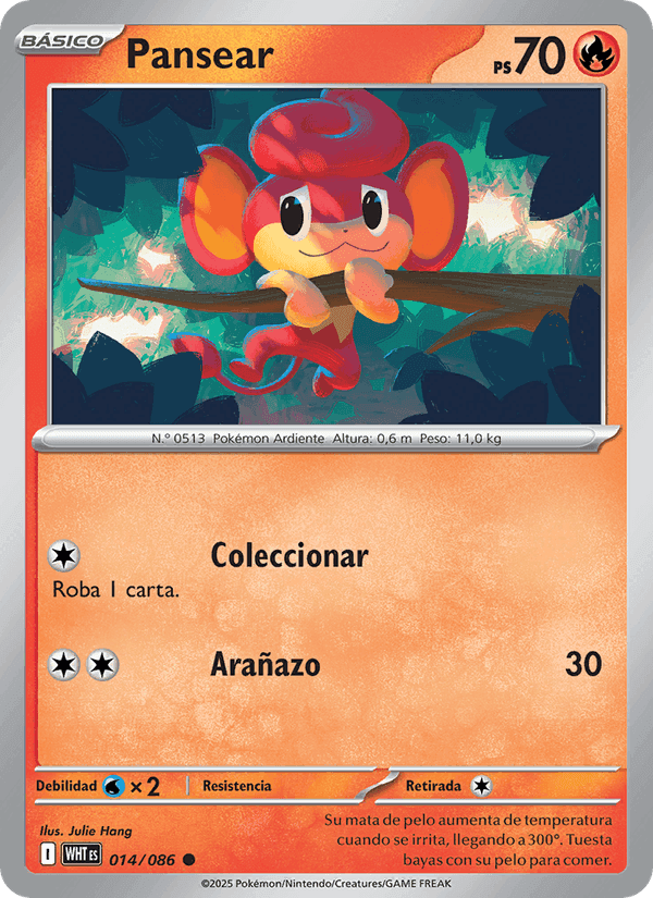 Pansear, carta 014 di Llama Blanca