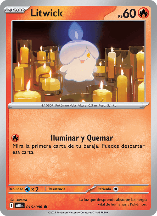 Litwick, carta 016 de Llama Blanca