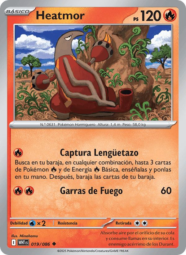 Heatmor, card 019 from Llama Blanca