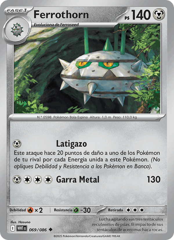 Ferrothorn, carta 069 de Llama Blanca