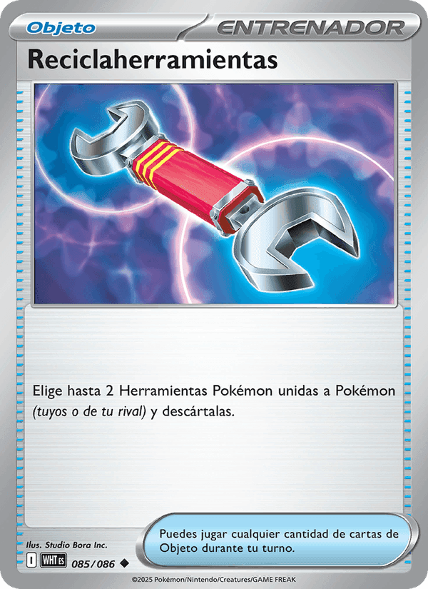 Reciclaherramientas, carta 085 de Llama Blanca