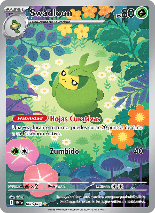 Swadloon, carte 088 de Llama Blanca