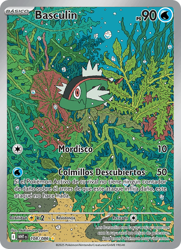 Basculin, carta 108 de Llama Blanca