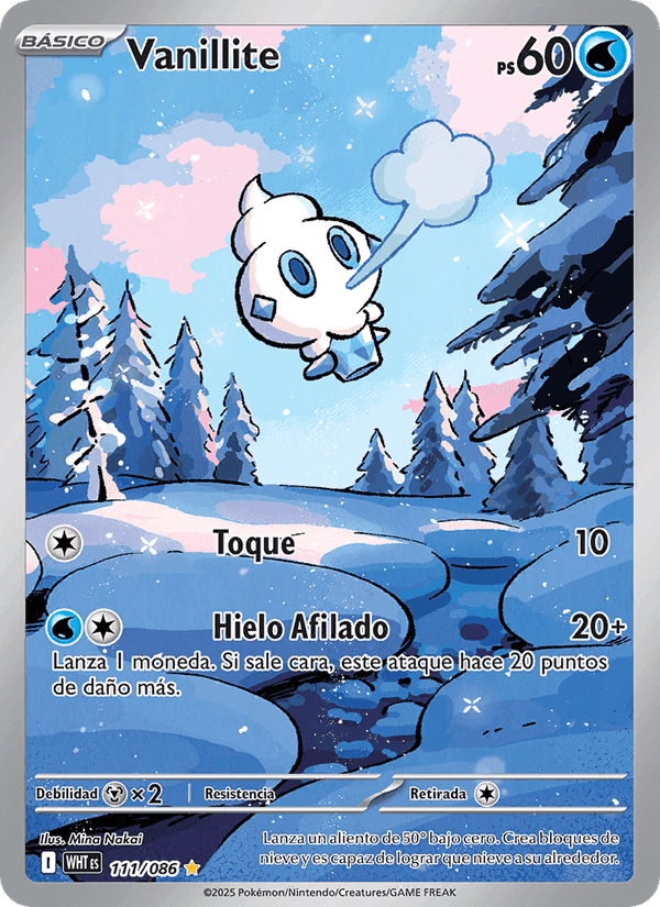 Vanillite, carta 111 de Llama Blanca