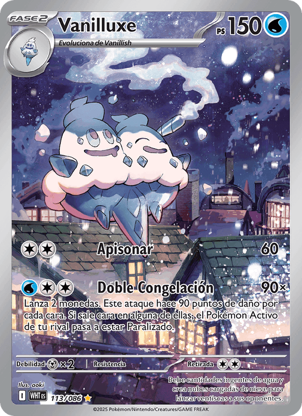 Vanilluxe, carta 113 de Llama Blanca