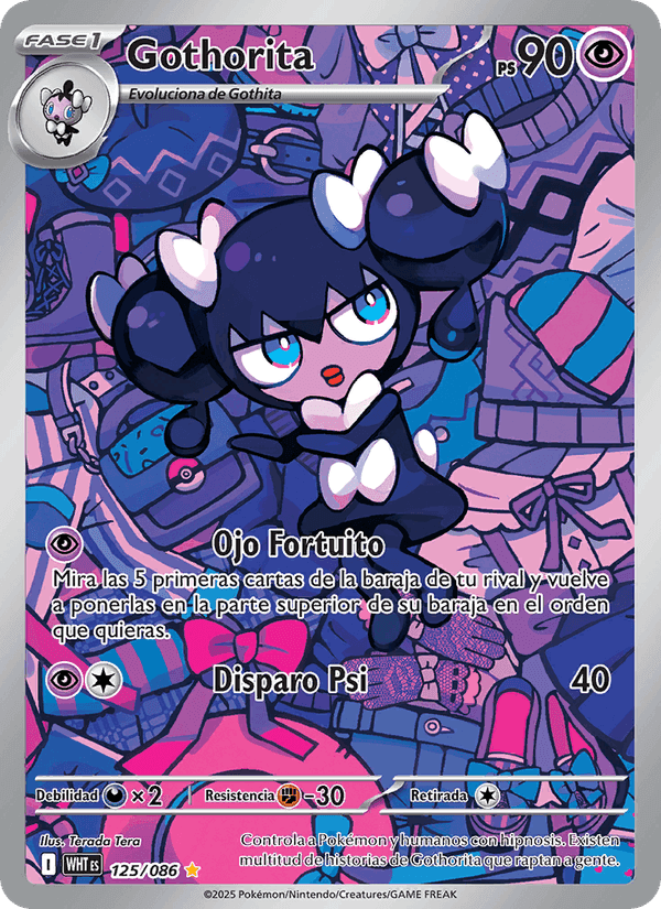 Gothorita, card 125 from Llama Blanca