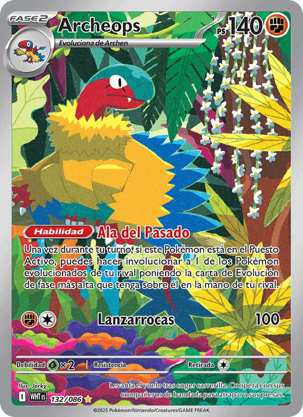 Archeops, carta 132 de Llama Blanca