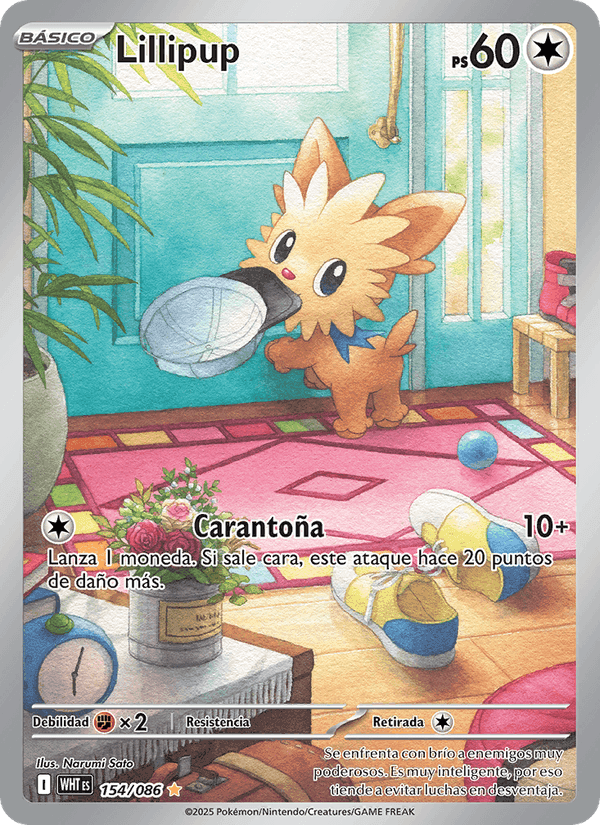 Lillipup, carta 154 de Llama Blanca