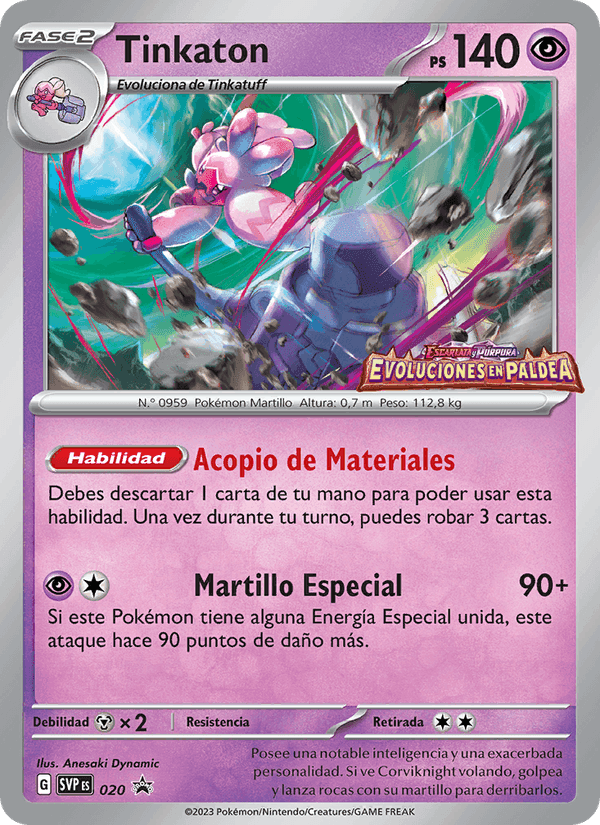 Tinkaton, carte 020 de SVP Black Star Promos