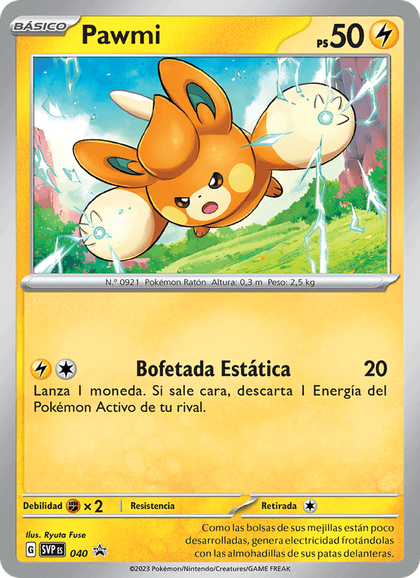 Pawmi, carta 040 de SVP Black Star Promos