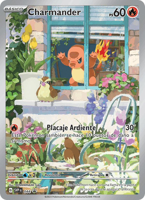 Charmander, carte 044 de SVP Black Star Promos