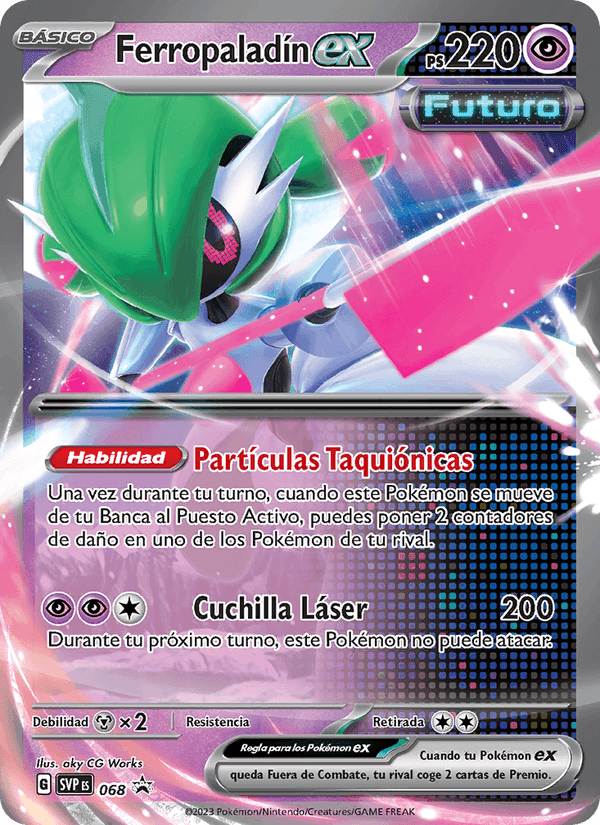 Ferropaladín ex, carta 068 de SVP Black Star Promos