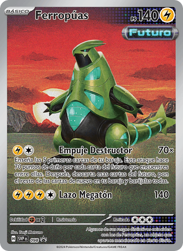 Ferropúas, carta 098 di SVP Black Star Promos