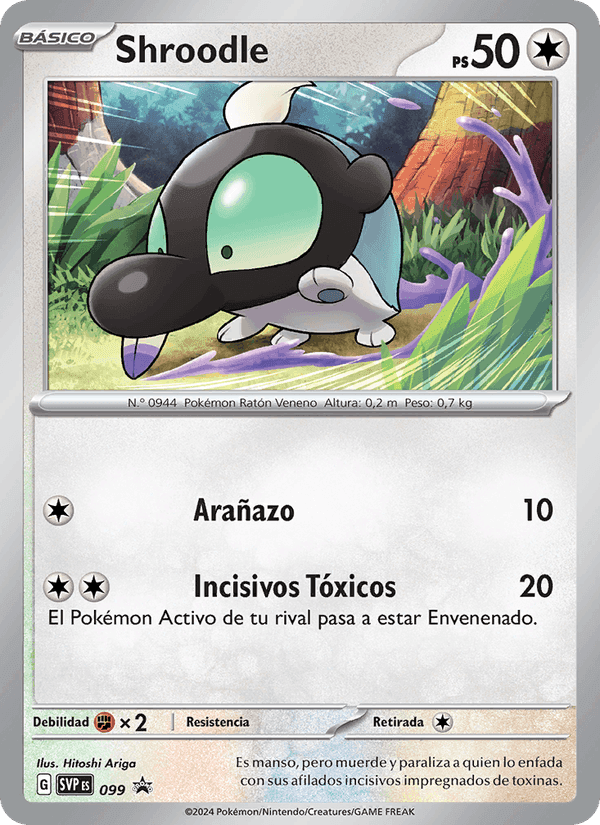 Shroodle, card 099 from SVP Black Star Promos