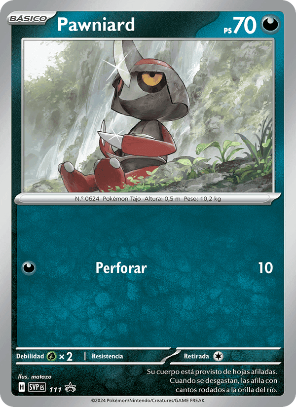 Pawniard, card 111 from SVP Black Star Promos