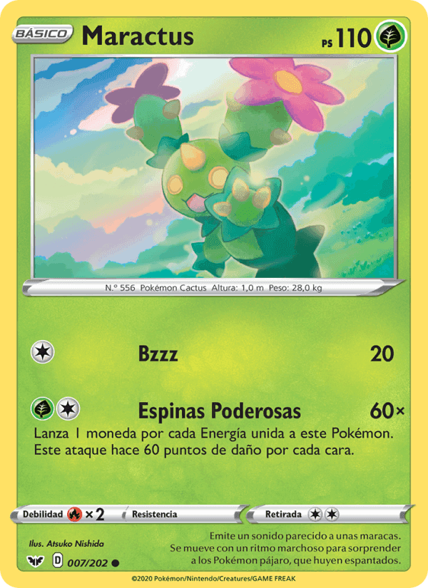 Maractus, carte 7 de Espada y Escudo