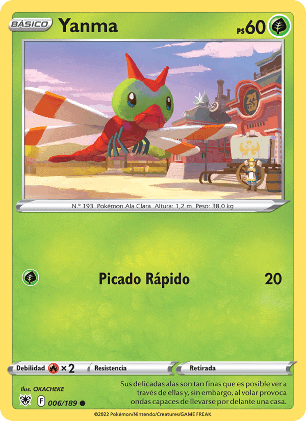 Yanma, carte 006 de Resplandor Astral