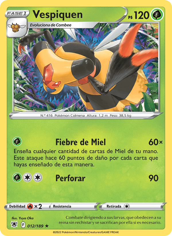 Vespiquen, carta 012 di Resplandor Astral