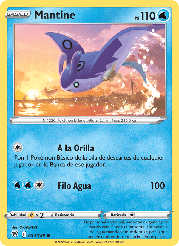 Mantine, carte 034 de Resplandor Astral