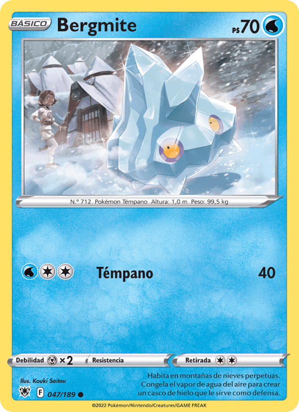 Bergmite, carta 047 de Resplandor Astral