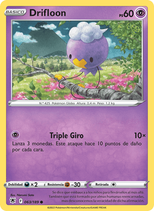 Drifloon, carta 063 de Resplandor Astral