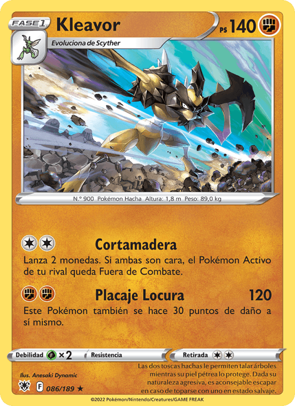 Kleavor, card 086 from Resplandor Astral