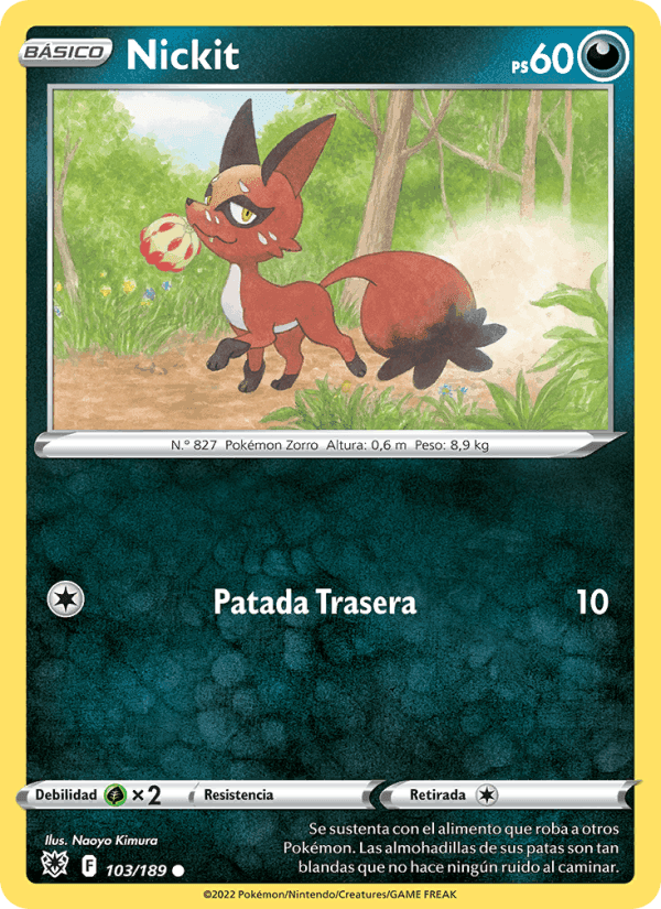 Nickit, card 103 from Resplandor Astral