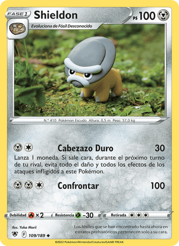 Shieldon, card 109 from Resplandor Astral