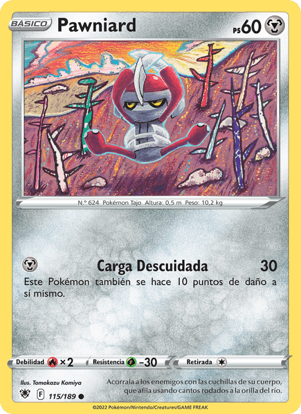 Pawniard, carta 115 de Resplandor Astral