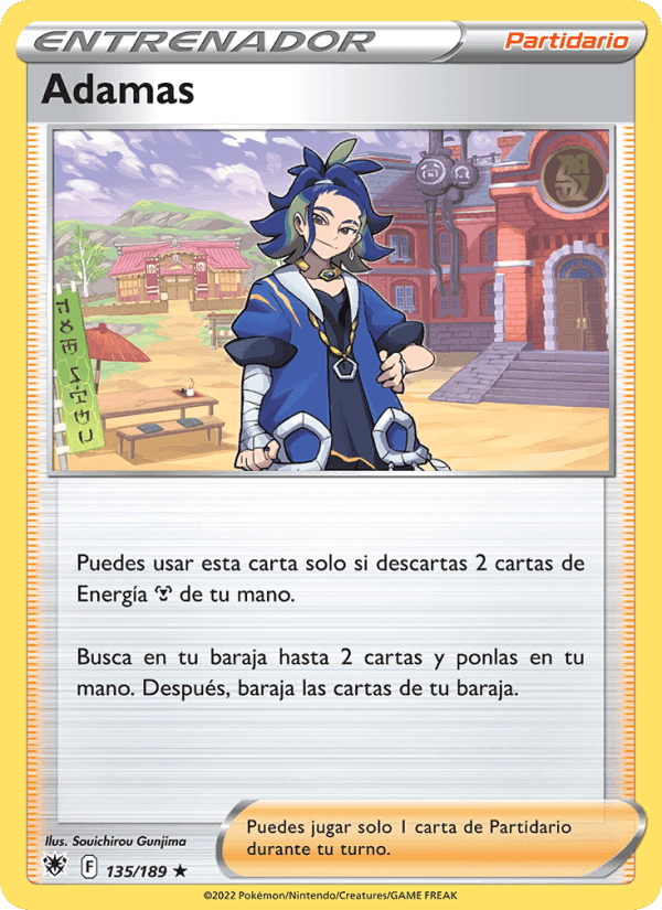Adamas, card 135 from Resplandor Astral