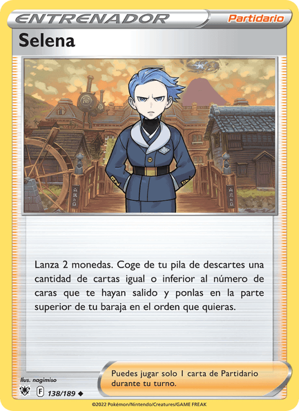 Selena, carta 138 de Resplandor Astral