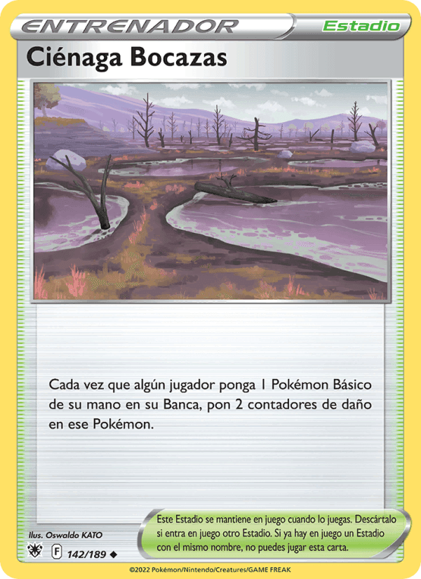 Ciénaga Bocazas, carta 142 de Resplandor Astral