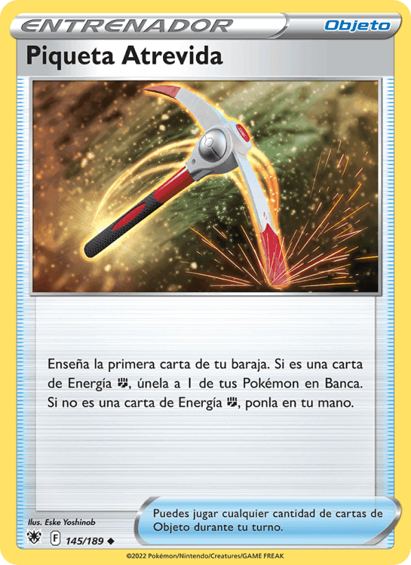 Piqueta Atrevida, carta 145 de Resplandor Astral