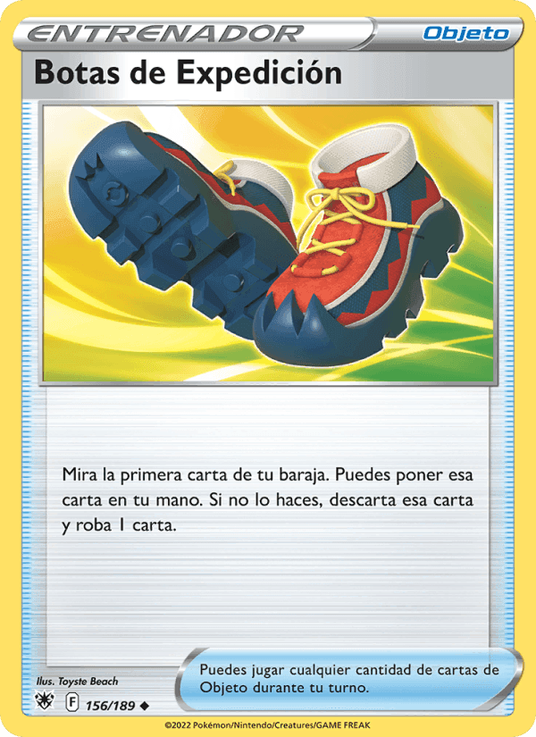 Botas de Expedición, card 156 from Resplandor Astral