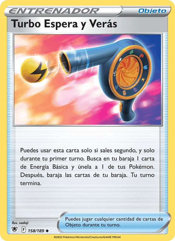 Turbo Espera y Verás, carta 158 de Resplandor Astral