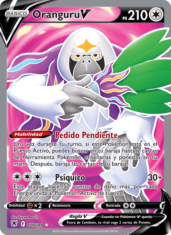 Oranguru V, card 179 from Resplandor Astral