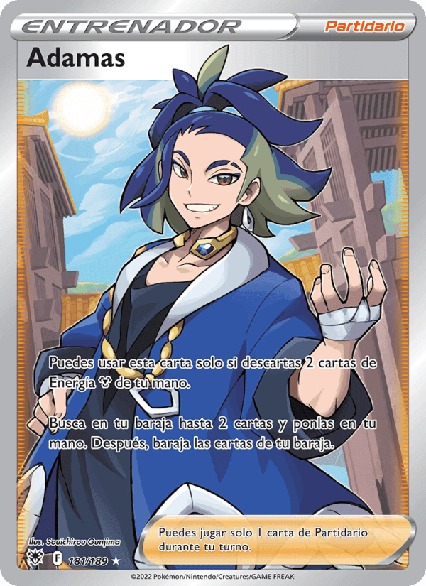 Adamas, card 181 from Resplandor Astral