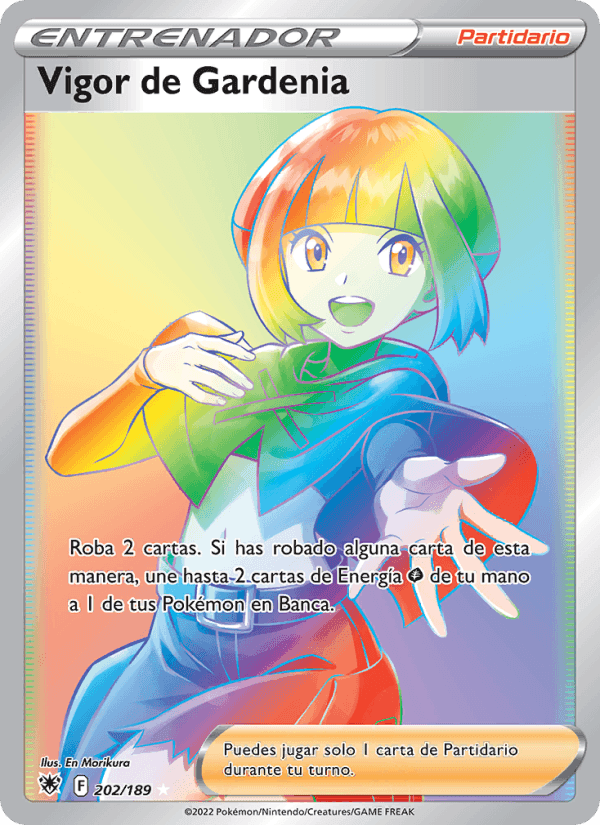 Vigor de Gardenia, carta 202 de Resplandor Astral