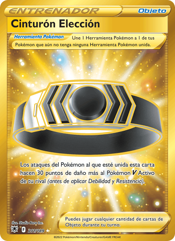 Cinturón Elección, carte 211 de Resplandor Astral