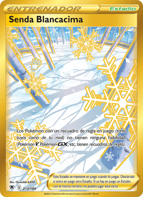 Senda Blancacima, carta 213 de Resplandor Astral