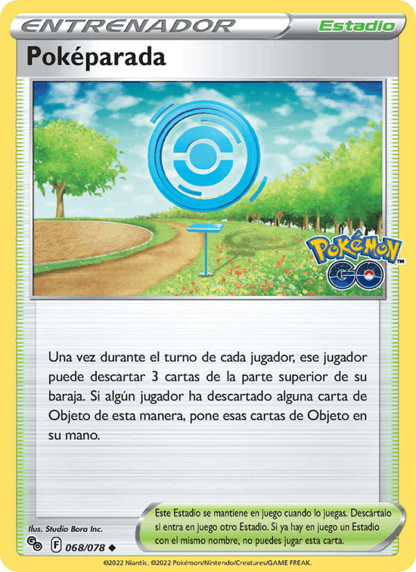 Poképarada, carta 068 de Pokémon GO